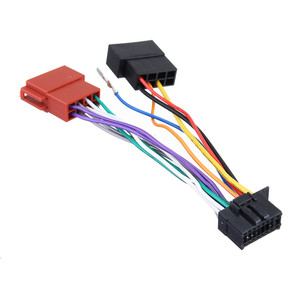 Câble adaptateur d'alimentation pour <span class=keywords><strong>Pioneer</strong></span> 16 broches vers ISO, faisceau de câblage, connecteur radio - Product Image 2