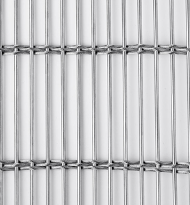 Maille métallique architecturale SS316 - Maille de fil d'acier inoxydable certifiée ISO pour revêtements de façade modernes et écrans intérieurs - Product Image 2