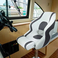 Sièges de bateau à bascule de qualité supérieure, couleurs de série personnalisées, sièges marins à traversin rabattable