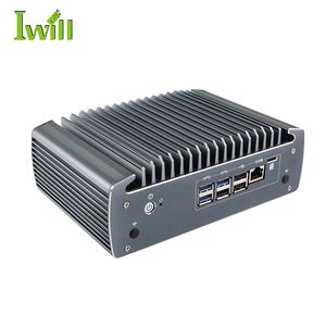 Dans Tel Core <span class=keywords><strong>I7</strong></span> <span class=keywords><strong>10810U</strong></span> <span class=keywords><strong>Mini</strong></span> <span class=keywords><strong>Pc</strong></span> sans ventilateur de qualité phare 6x2.5GbE LAN 2DDR4 3USB3.0 3USB2.0 RJ45 COM <span class=keywords><strong>PC</strong></span> robuste industriel - Product Image 3