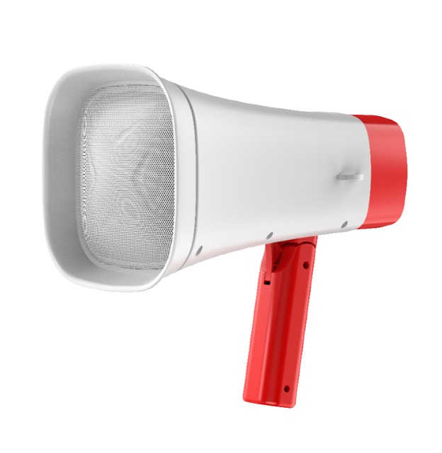 Solar Panel Handheld Megaphone BT Megaphone Portable PA Speaker With Solar Charging BT Handheld Bullhorn