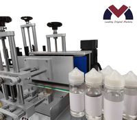 Machine d'étiquetage de bouteilles rondes de bureau semi-automatique LOM, applicateur d'autocollants pour contenants cylindriques