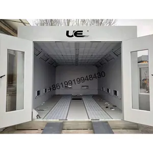 Hot sale car paint booth economical halogen shortwave infrared heating paint room spray booth