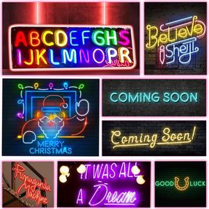 Custom Logo Personalized LED Neon Signs for Business Use AC Powered for Office Shop Bar Salon Wedding & Buildings - Product Image 4