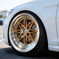 En stock, jantes en alliage d'aluminium 15x8 15x9 pouces, 4x100, jantes de voiture pour Honda Civic CRX Fit Mazda MX-5 Toyota Yaris Corolla