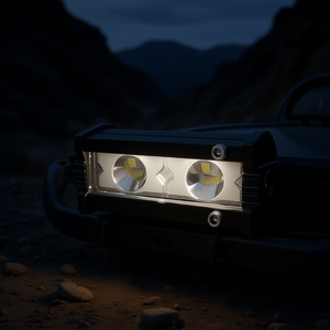 Barre lumineuse LED 7 pouces 18W ultra-mince droite pour remorque, camion, bus, bateau, éclairage tout-terrain, IP65, corps en aluminium - Product Image 2