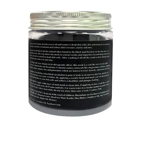 Cross border 250g Dead Sea Mud facial mask Acne Removing and Skin Activating Moisturizing Dead Sea Mud facial mask
