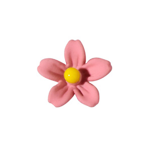 5pcs Metal Flower Nail Charms Black White Frosted Small 3D Nail <b>Art</b> Accessories for Manicure - Product Image 6