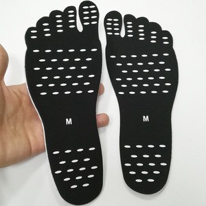 Foot Stickers Shoes <strong>Stick</strong> on <strong>Soles</strong> Sticky Pads Beach Insole Waterproof Hypoallergenic Adhesive Feet Pad Beach Sock Feet Care - Product Image 3
