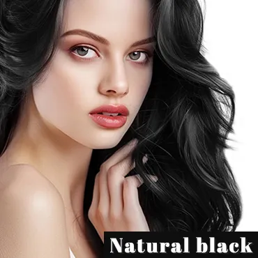 شامبو أسود لتلوين الشعر الفوري الطبيعي بسعر الجملة وشحن مباشر شامبو شعر أسود دائم بالزنبر للنساء والرجال