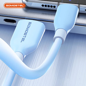 <span class=keywords><strong>Cable</strong></span> de Carga Rápida USB SOMOSTEL de Calidad Premium 2.4A para <span class=keywords><strong>iPhone</strong></span>, <span class=keywords><strong>Cable</strong></span> de Datos TPE Tipo <span class=keywords><strong>C</strong></span>, Carga Rápida - Product Image 3