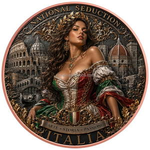 Moneta Commemorativa Bifacciale Paesi del <span class=keywords><strong>Mondo</strong></span> <span class=keywords><strong>e</strong></span> Bellezze Globali in Rame Puro da 1oz - Product Image 3