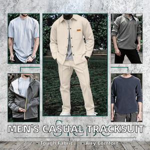 Ventes en gros de survêtements pour hommes en molleton respirant, taille européenne et américaine, couleur unie, col montant, cordon de serrage, veste décontractée, ensemble de survêtement - Product Image 2