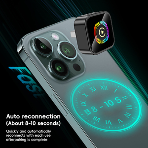 2 in 1 <b>Wireless</b> CarPlay <b>Adapter</b> Portable with Button Plug Play Built In WiFi Compact Design For Connection - Product Image 3