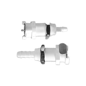 Válvula de Cierre de Rosca Externa de Plástico PP Serie M, Acoplamiento Rápido Hembra de 1/2 Pulgada para Agua a Temperatura Normal - Product Image 2