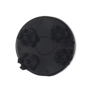 Masseur de tête léger et silencieux en ABS + silicone, respectueux de l'environnement, avec lumière rouge pour la relaxation du corps - Product Image 4