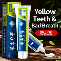 Dentifrice naturel à l'essence de plantes pour éliminer les taches de café et de thé, idéal pour les repas en restaurant et les rassemblements.