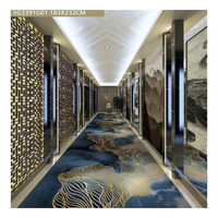 Vente en gros de tapis design moderne Tapis 5 étoiles de luxe pour couloir d'hôtel Tapis de couloir pour salle de bal commerciale Tapis moderne