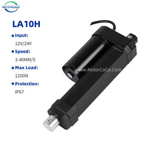 IP67 Étanche Haute Qualité <span class=keywords><strong>12V</strong></span> 24V Actionneur Linéaire Brosse 1200N Charge Max 3000rpm DC Moteur Électrique Aimant Permanent CE Rohs - Product Image 2