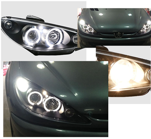 Per PEUGEOT 206 Tipo di Testa Della Lampada Angel Eyes V1 - Product Image 2