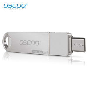 Oferta Especial: Memoria <span class=keywords><strong>USB</strong></span> OSCO CU002 Dual <span class=keywords><strong>USB</strong></span> C 3.1 y <span class=keywords><strong>USB</strong></span> A de 32GB-256GB en Aleación de Zinc para Teléfono, PC y Portátil - Product Image 2