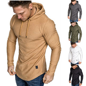 Men <b>Workout</b> Clothing Muscle Training <b>Hoodie</b> for Men Sport Jogging Gym Wear Moisture Wicking Quickly Dry Thin Fitted <b>Hoodie</b> Men - Product Image 1