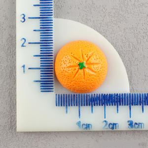 كابوشون راتنجي مسطح بتصميم فواكه لطيفة (أناناس، رقائق الموز، برتقال) للحرف اليدوية، الأكثر مبيعًا - Product Image 4