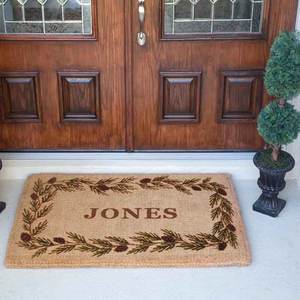 Custom Printed Personalized Flocked <b>Coconut</b> Coir Cocoa Coco Logo <b>Mats</b> - Product Image 4