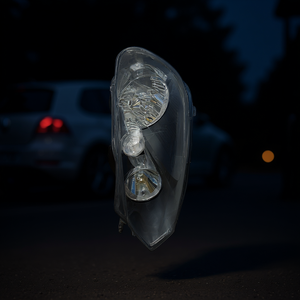 Phare avant Volkswagen Golf 13-14 R, nouveau système d'éclairage halogène xénon automatique 12V, pièce de rechange, réparation, lentille transparente Chro P0750 - Product Image 2