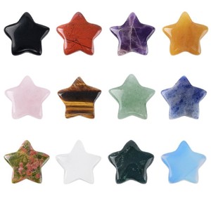 Offre Spéciale : Ornements en Pierre de <span class=keywords><strong>Quartz</strong></span> Rose Naturel de 15 mm, Forme Étoile à Cinq Branches, pour Décoration Paysagère et Cadeaux DIY - Product Image 3