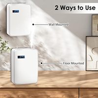Diffuseur d'huiles essentielles électrique intelligent sans eau, pulvérisateur de parfum, garantie 1 an pour petits espaces