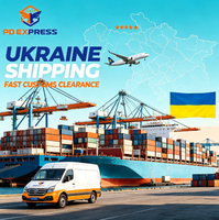 Transport maritime DDP Chine-Ukraine LCL+Express porte-à-porte pour marchandises générales et spéciales (dangereuses) – Expédition en 30 jours – Services logistiques