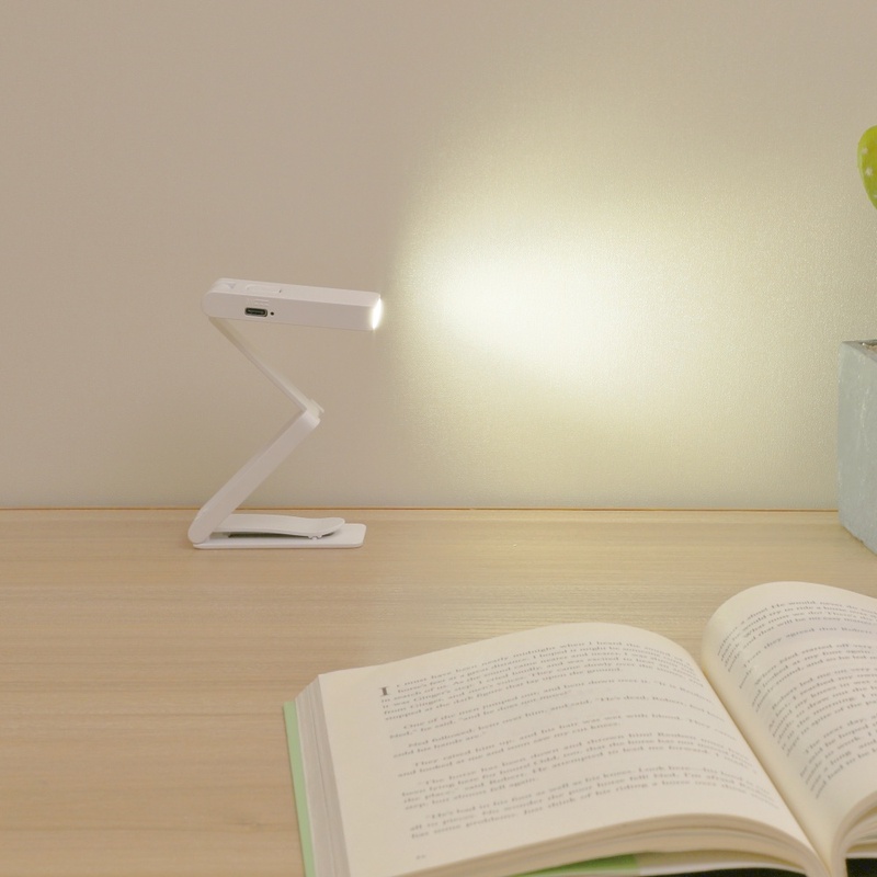 2024 Adjustable Brightness Clip On Book