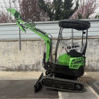Machinerie de terrassement, mini-excavatrice, mini-pelleuse, HIGHTOP, petite excavatrice de 1 tonne