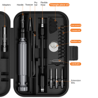 Mini-jeu de tournevis de précision 150 en 1, kit d'outils de réparation portable avec embouts magnétiques et poignée en alliage d'aluminium