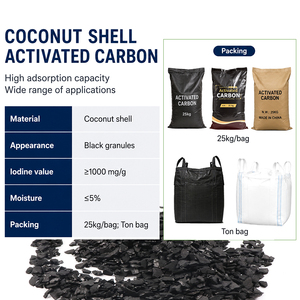 Carbón Activado Granular de Cáscara de Coco con 99% de Pureza a <span class=keywords><strong>Precio</strong></span> de Fábrica para Eliminar el <span class=keywords><strong>Cloro</strong></span> Residual, Olores y Materia Orgánica - Product Image 5