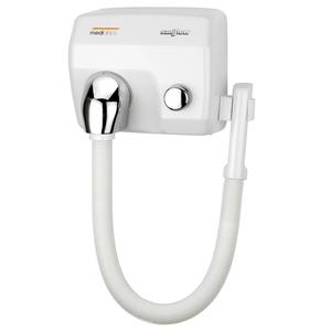 Asciugacapelli MediClinics Saniflow da Parete Bianco 120V per Uso in Bagno - Product Image 1