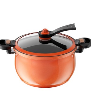 Autocuiseur multifonction AUX grande capacité avec cuve intérieure antiadhésive couleur orange pour la cuisine domestique - Product Image 2