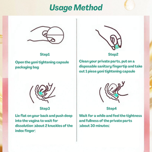 Cápsulas 100% Orgánicas <span class=keywords><strong>para</strong></span> Reafirmar y Tensar la Vagina, Hidratación Vaginal, Restauración de la Elasticidad de la Pared Vaginal, Equilibrio del pH, Reducción - Product Image 5