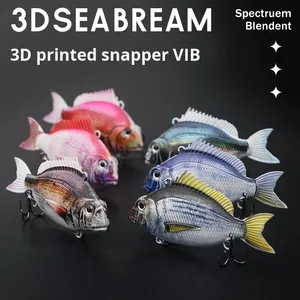 Poisson daurade Vib dur appât 3d leurres pêche 6cm 8cm 9cm ABS dur Vibe <span class=keywords><strong>leurre</strong></span> - Product Image 4