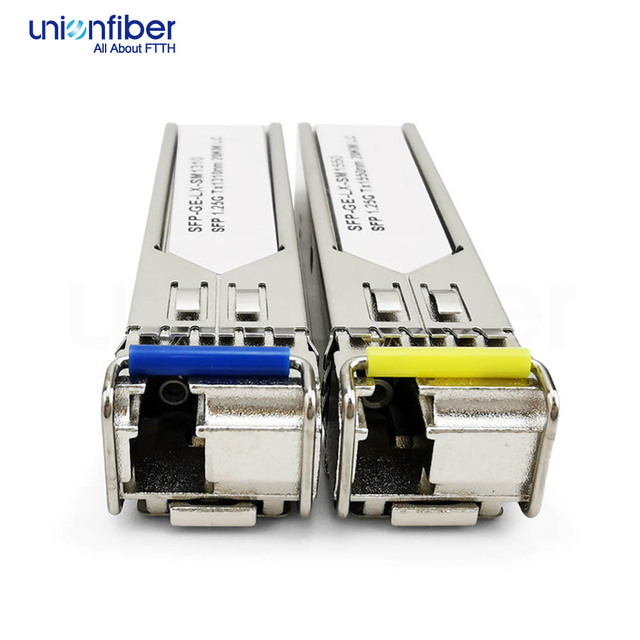 Single Fiber Two Way Sfp Bidirectionnel Sfp Optical Transceiver Gigabit Sfp 1G 2.5G 3G 6G 40G Sfp Fiber Module Olt Sfp Ont Gpon