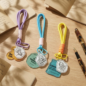 <b>Customized</b> logo anime cultural and creative merchandise acrylic <b>keychain</b> - Product Image 1