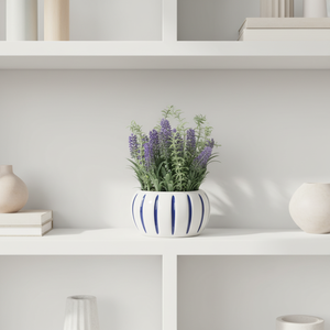 <span class=keywords><strong>Lavande</strong></span> Artificielle au Design Élégant avec <span class=keywords><strong>Pot</strong></span> <span class=keywords><strong>en</strong></span> Céramique – Décoration Intérieure Champêtre pour le Nouvel An, la Maison et les Mariages - Product Image 1