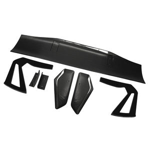 Aileron arrière de coffre en fibre de carbone véritable style <span class=keywords><strong>GT</strong></span> pour <span class=keywords><strong>Ford</strong></span> <span class=keywords><strong>Mustang</strong></span> 2015-2023 - Product Image 4