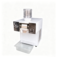 Machine à glace pilée électrique commerciale 220V 1300W haute productivité pour les magasins de boissons et les cafés