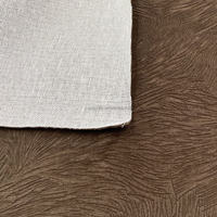 100% Polyester 210gsm Burnout Holland Samt-Verbundstoff für Heimdekoration