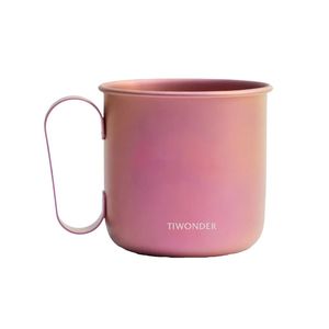 Titanium Animal Pattern Mug 350ml Cute Coffee <b>Cup</b> For Gift Tea <b>Cup</b> Lightweight Reusable Portable Mug - Product Image 6