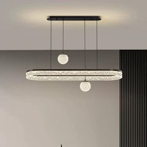 Light Luxury Italian Minimalist Living Room Main Light Atmospheric Home Dining Room Table Dining Room Round <b>Chandelier</b> - Product Image 1