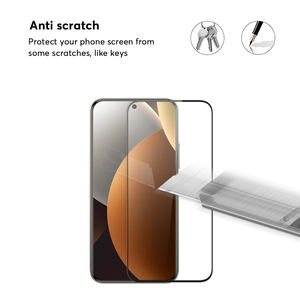 Protector de Pantalla de Vidrio Templado 3D con Pegamento en el Borde Completo para Xiaomi, Antiarañazos, para Redmi Note 15 Pro+ <span class=keywords><strong>5G</strong></span> - Product Image 2