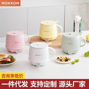 Taza de leche eléctrica Mokkom, taza de cerámica con control táctil de 383ml y ajuste de temperatura para uso en el hogar y la oficina - Product Image 5